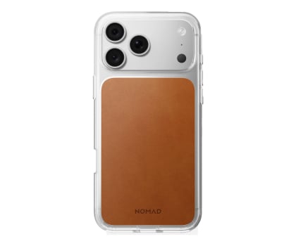Etui / obudowa na smartfona Nomad Clear Leather Case do iPhone 18 Pro Max / 17 Pro Max MagSafe